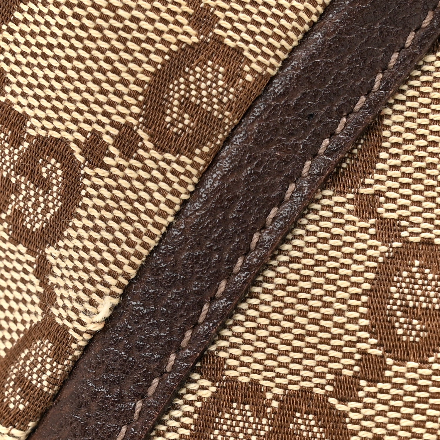 Gucci Monogram D Ring Abbey Pochette Brown 14 of 15
