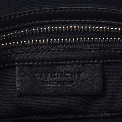Givenchy Smooth Calfskin Crocodile Embossed Medium Pandora Black 7 of 10