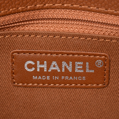 Chanel Caviar Quilted Flap With Chain Flap Light Brown 6 of 11