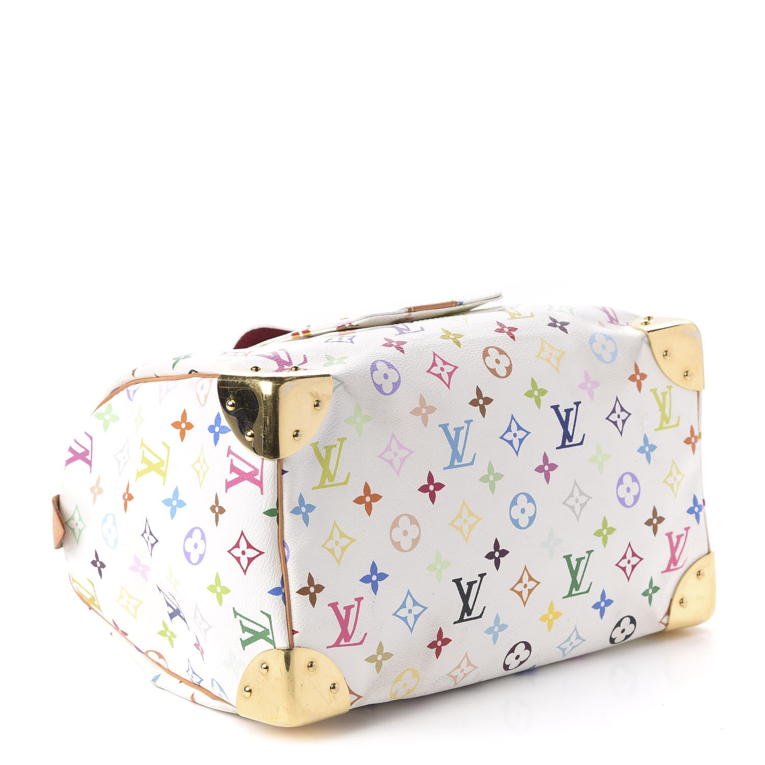 Louis Vuitton Monogram Multicolor Speedy 30 White 4 of 10