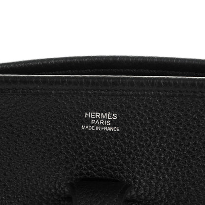 Hermes Taurillon Clemence Evelyne III PM Black 8 of 9