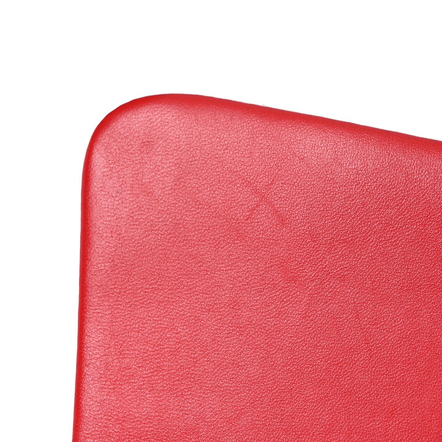 Lambskin Quilted Jumbo Double Flap Red