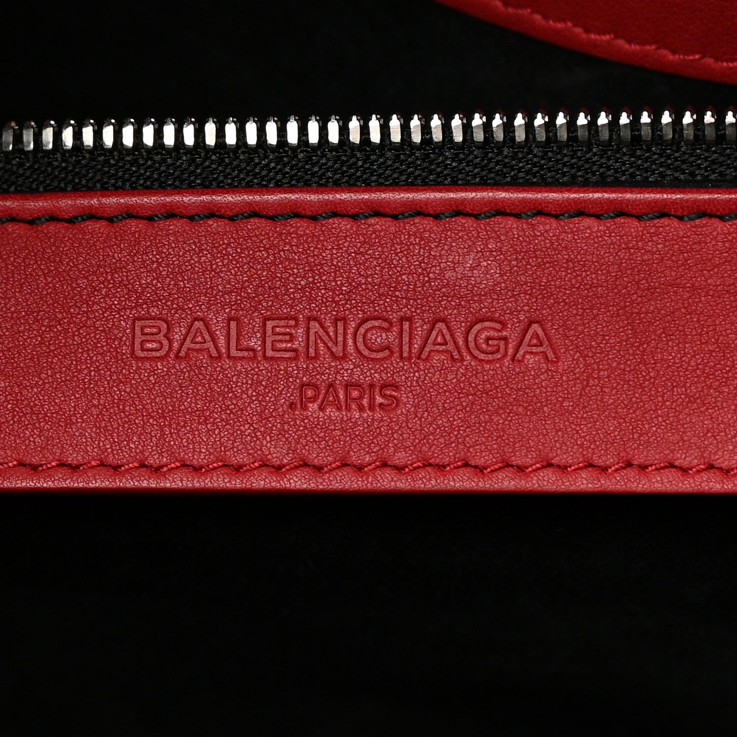 Balenciaga Veau Soyeux Small Tool Satchel Rouge Groseille 6 of 20