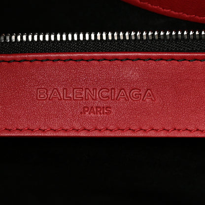 Balenciaga Veau Soyeux Small Tool Satchel Rouge Groseille 6 of 20