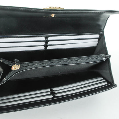 Chanel Iridescent Glazed Calfskin Quilted Boy Flap Wallet Black 5 of 8