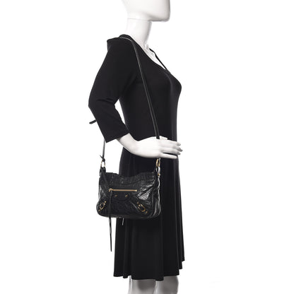 Balenciaga Agneau Classic Gold Hardware Hip Black 2 of 11