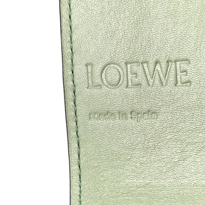 Loewe Pebble Grain Calfskin Anagram Business Cardholder Rosemary 6 of 8