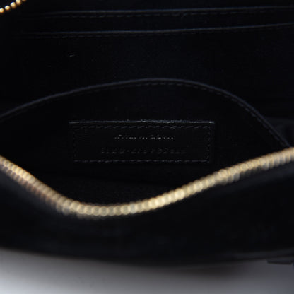 Saint Laurent Velour Matelasse Monogram Lou Camera Bag Black 9 of 10