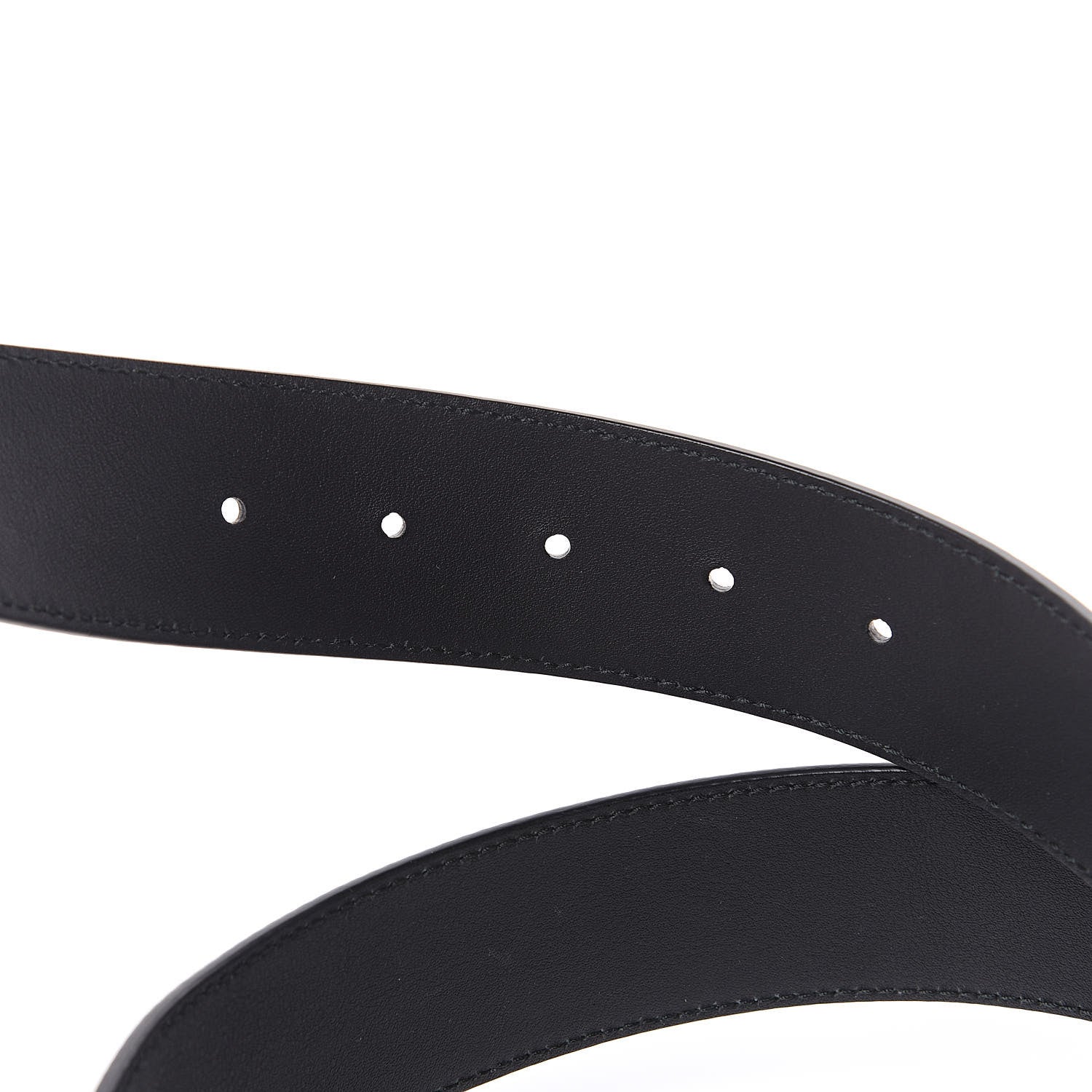 Gucci Calfskin Double G 40mm Belt 85 34 Black 4 of 6