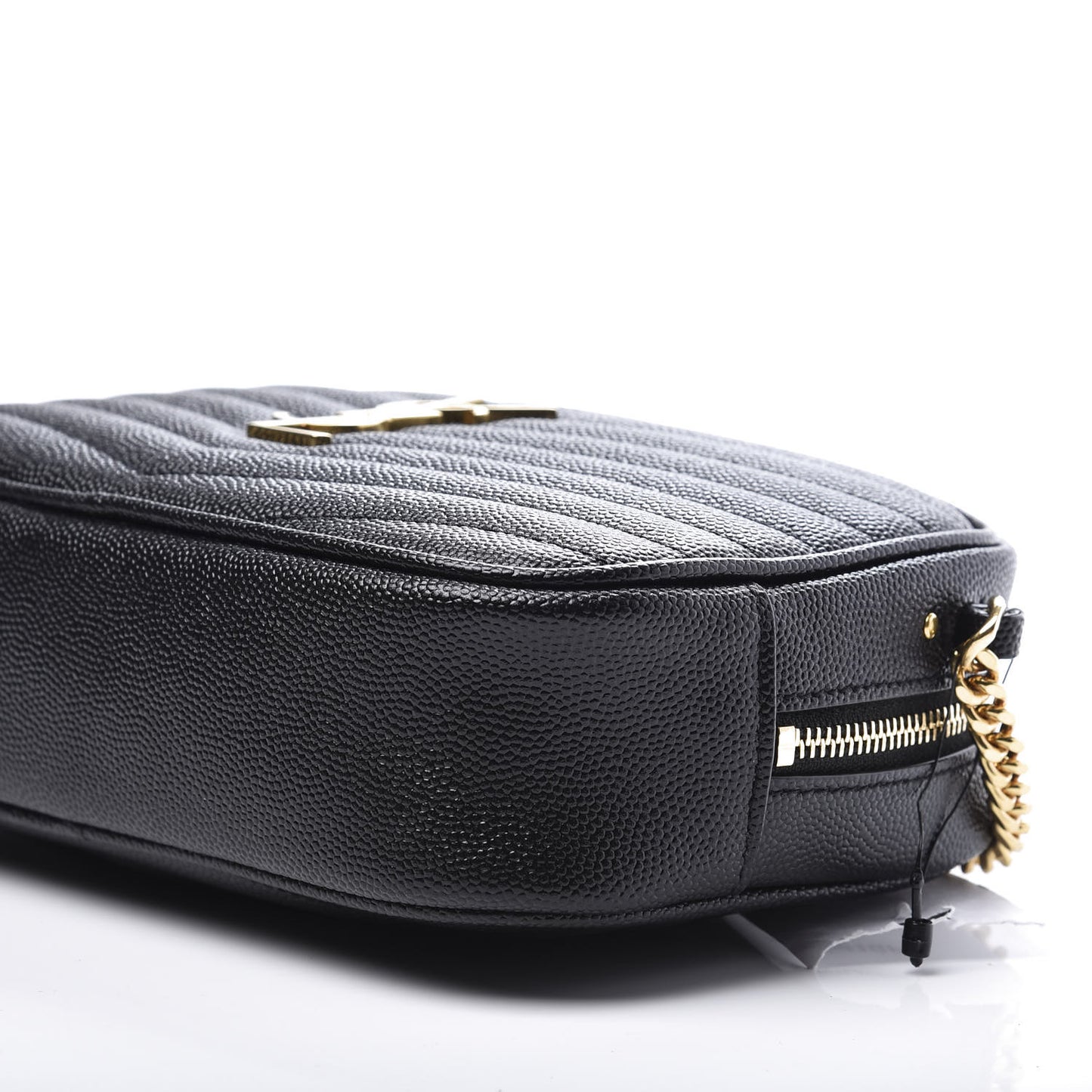 Grain De Poudre Matelasse Monogram Mini Lou Camera Bag Black