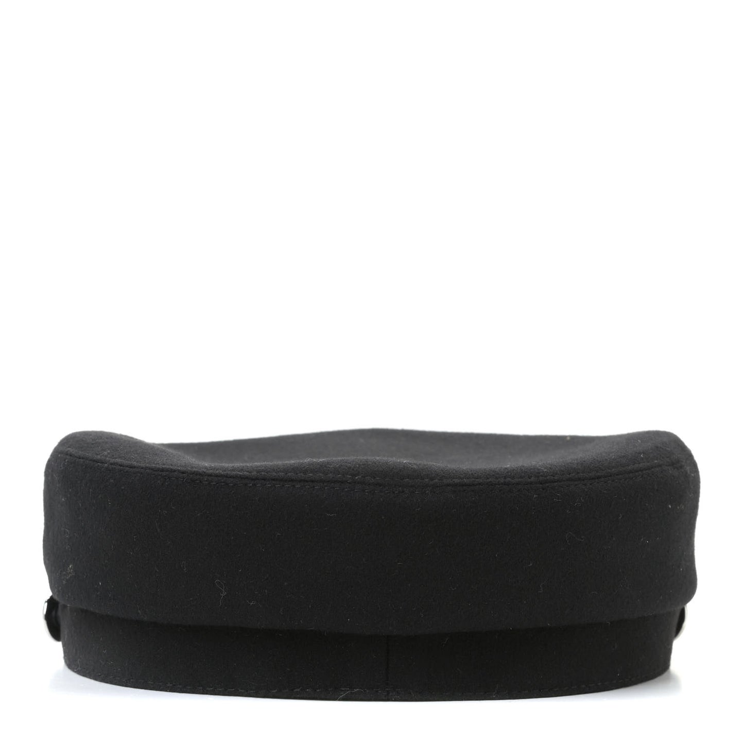 Cashmere Swift Braided Deauville Cap 58 Black