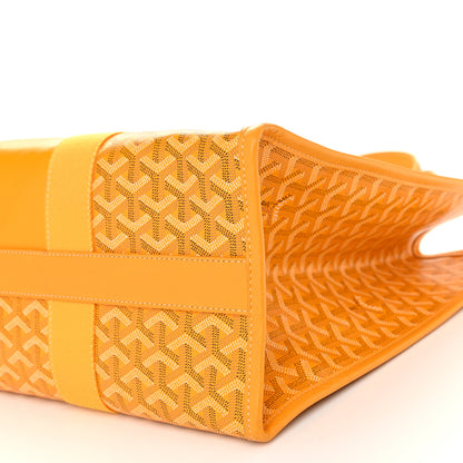 Goyard Goyardine Villette Tote Yellow 10 of 11