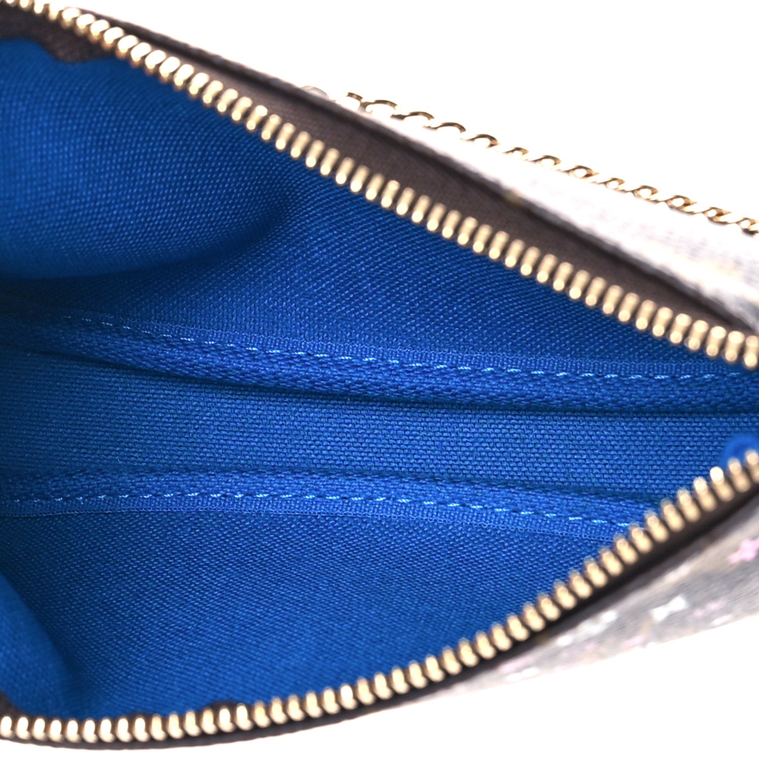 Louis Vuitton Monogram 2019 Christmas Animation Mini Venice Pochette Accessories Blue 5 of 8