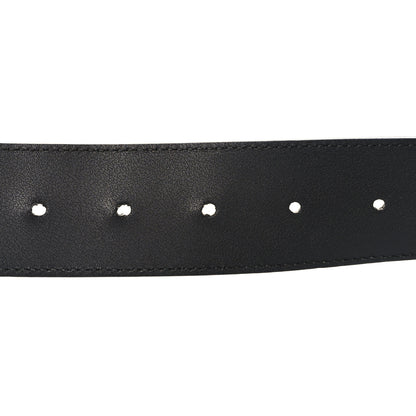 Gucci Textured Calfskin Double G 40mm Belt 95 38 Black 5 of 5