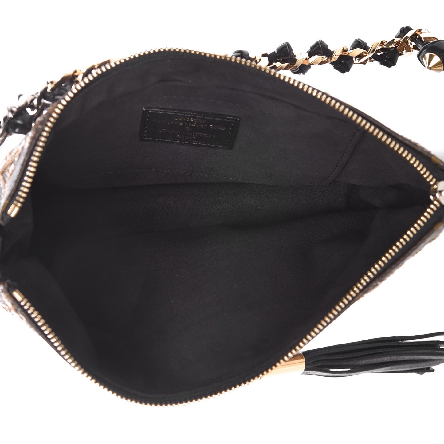Monogram Sequins Eclipse Pochette Gold