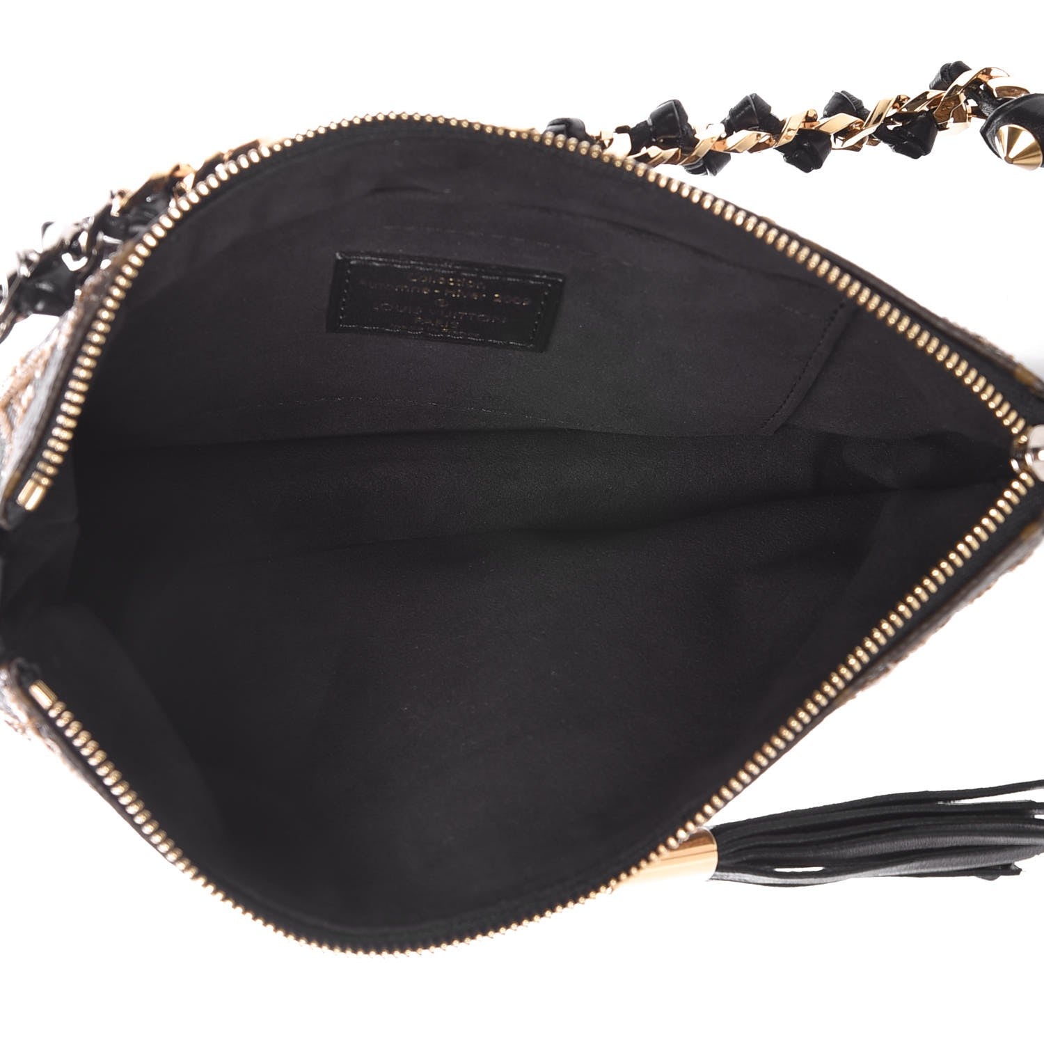 Louis Vuitton Monogram Sequins Eclipse Pochette Gold 5 of 8