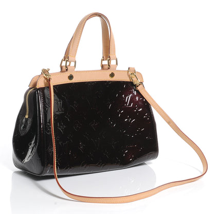 Louis Vuitton Vernis Brea PM Amarante 3 of 7