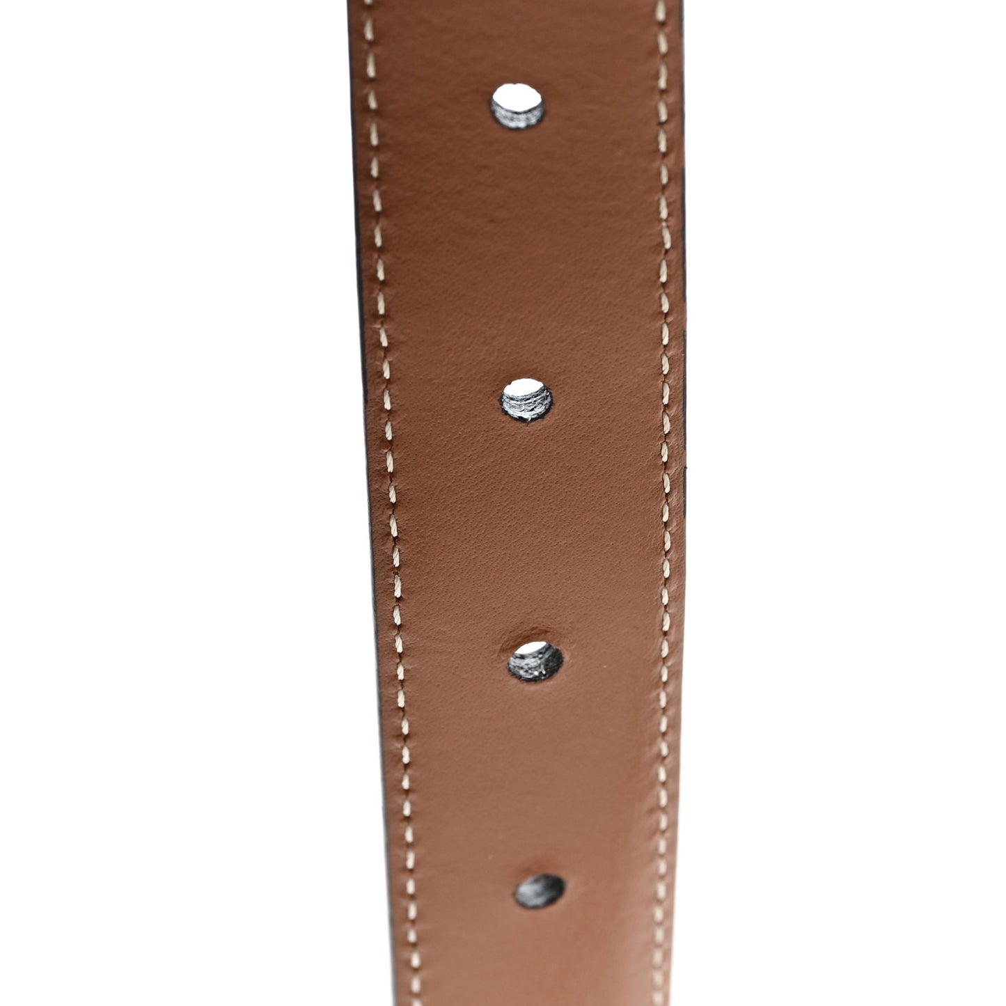 Natural Calfskin Medium 25mm Triomphe Belt 85 34 Tan