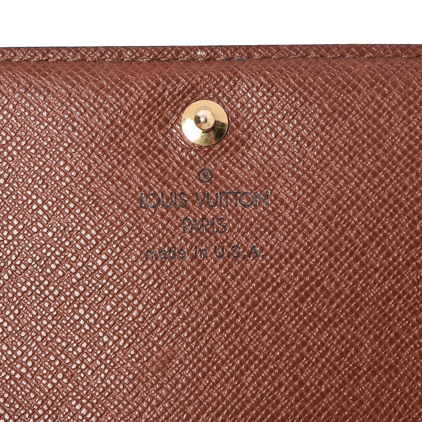 Monogram Porte-Monnaie Billets Tresor Wallet