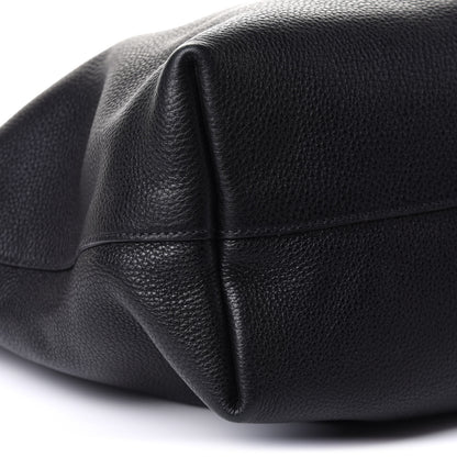 Prada Vitello Daino Shopping Tote Black 9 of 10