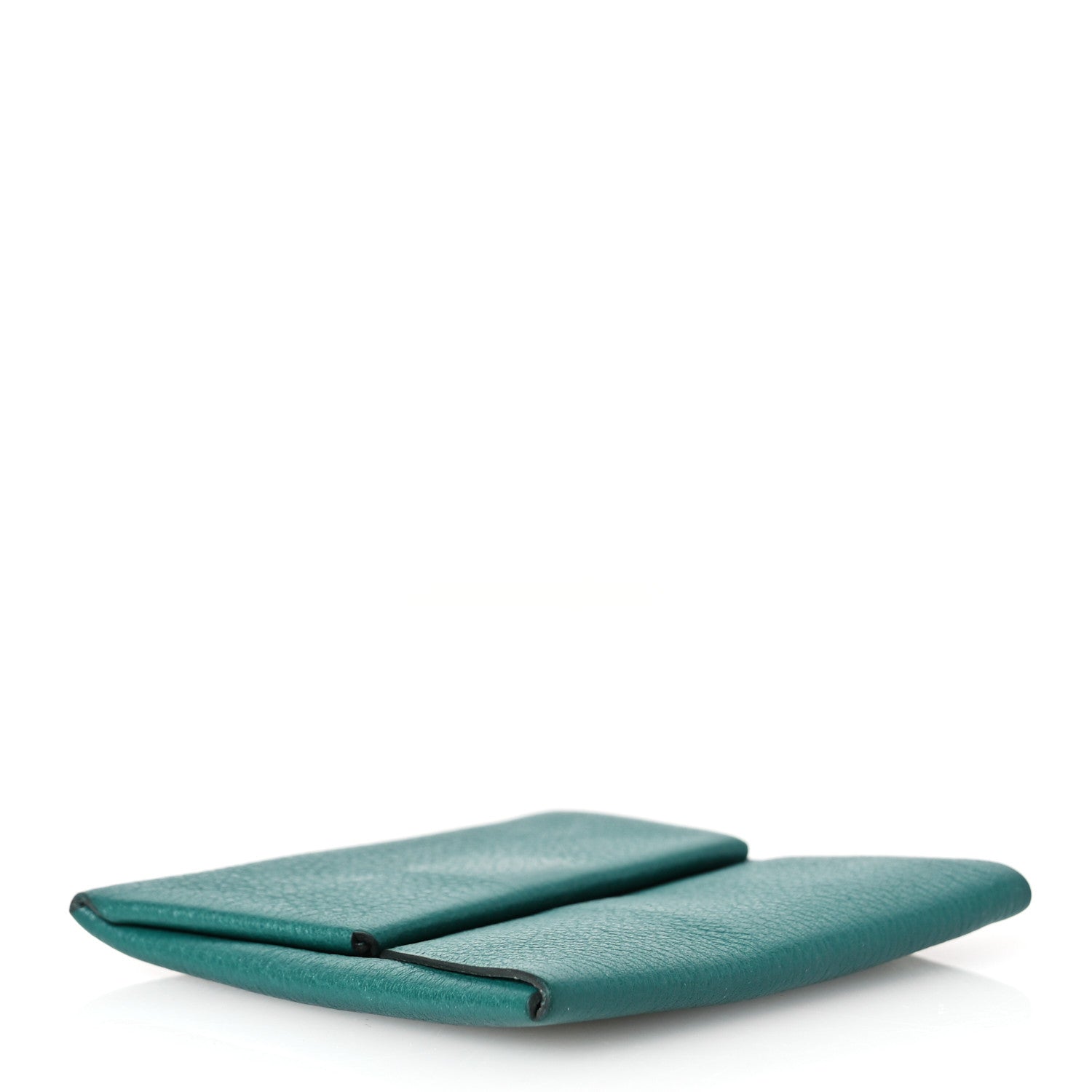 Hermes Evercolor Verso Bastia Coin Purse Malachite Bleu Atoll 4 of 11