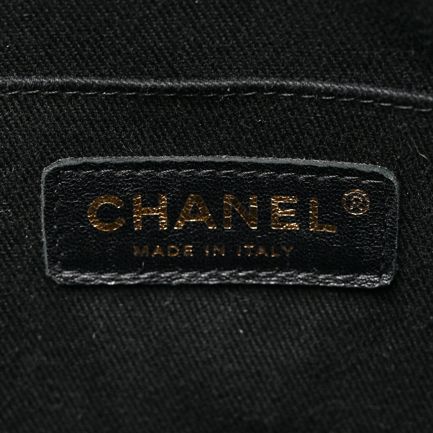 Chanel Crumpled Grained Calfskin Zip and Carry Shopping Tote Black 6 of 11