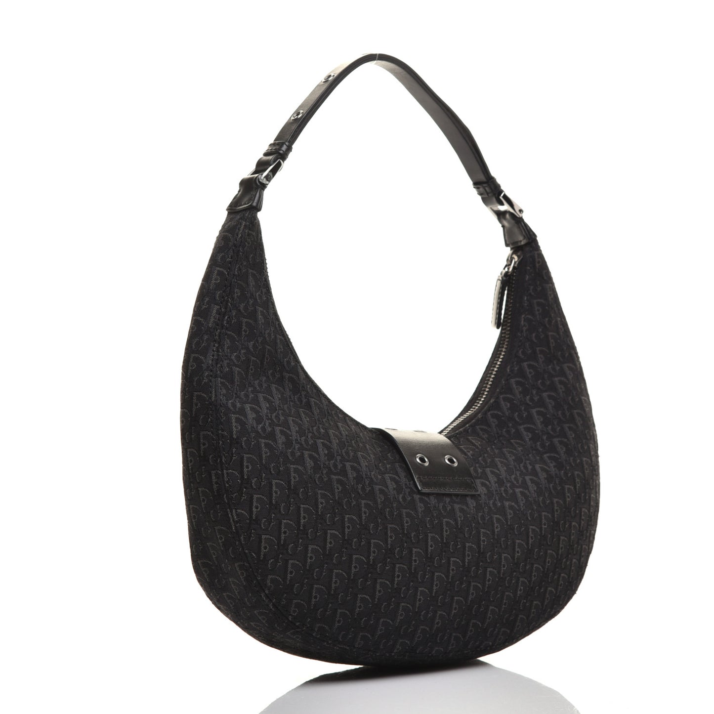 Monogram Street Chic Hobo Black