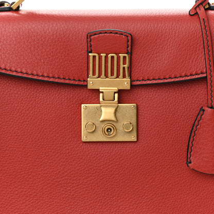 Christian Dior Calfskin Dioraddict Top Handle Red 8 of 10