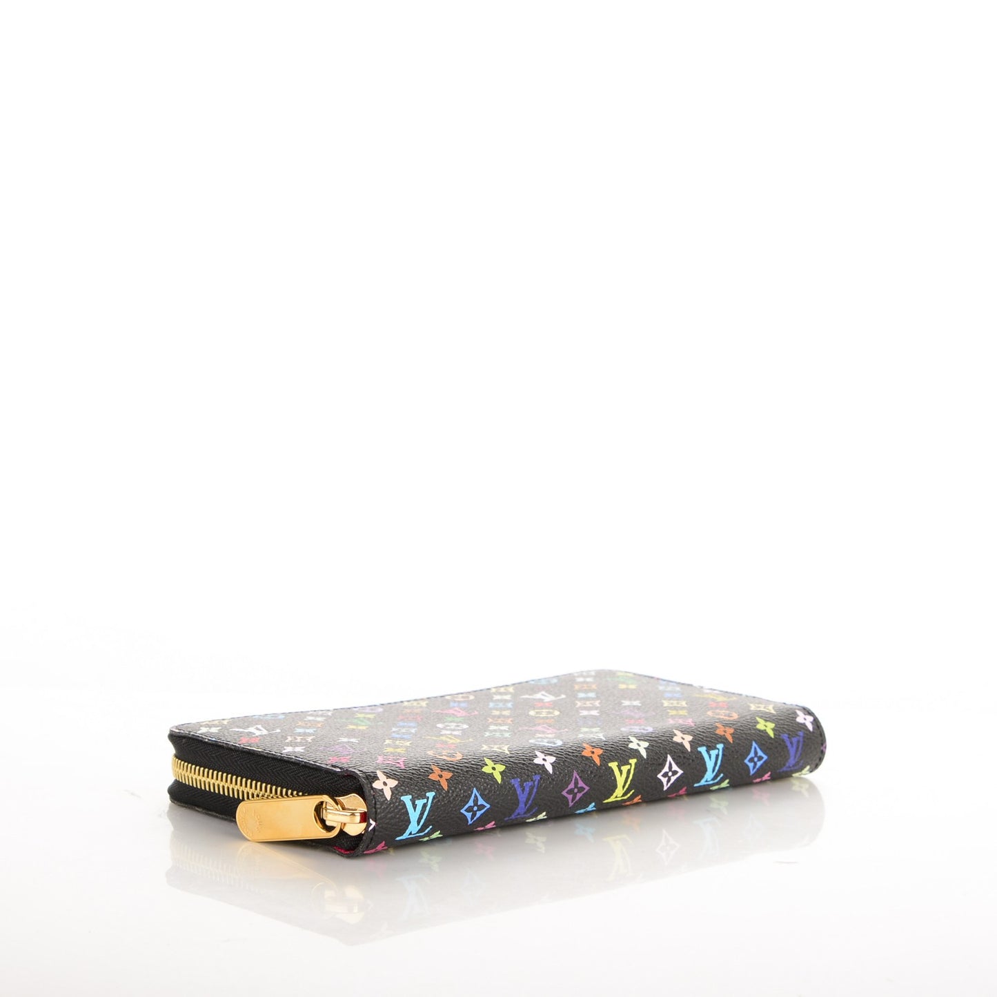 Monogram Multicolor Zippy Wallet Black Grenade