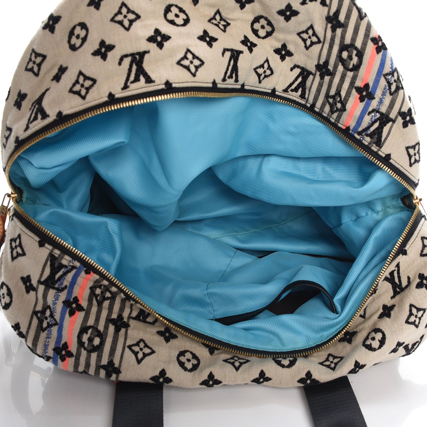 Louis Vuitton Monogram Cheche Tuareg Blue 6 of 7