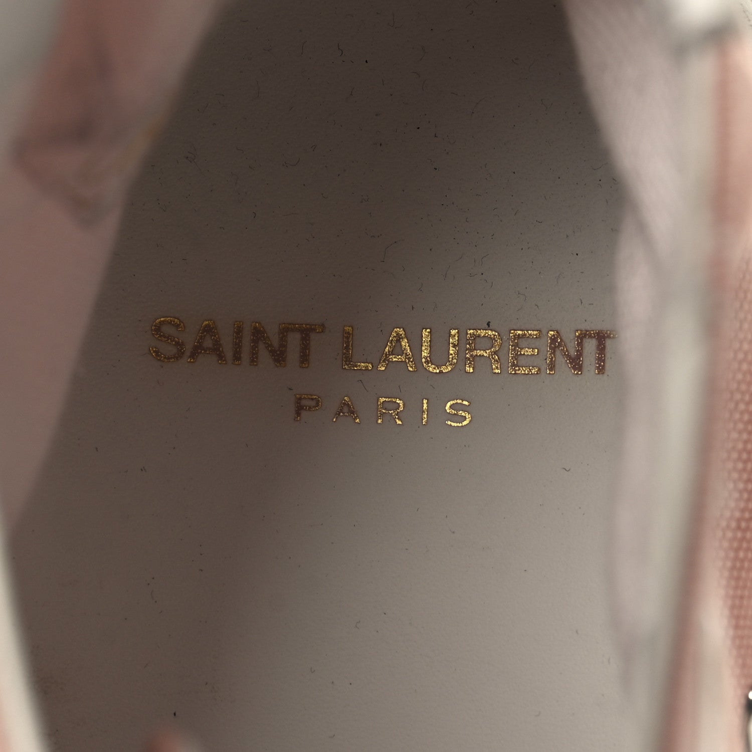 Saint Laurent Canvas Womens Malibu High Top Sneakers 37 Ballet Pink 8 of 8