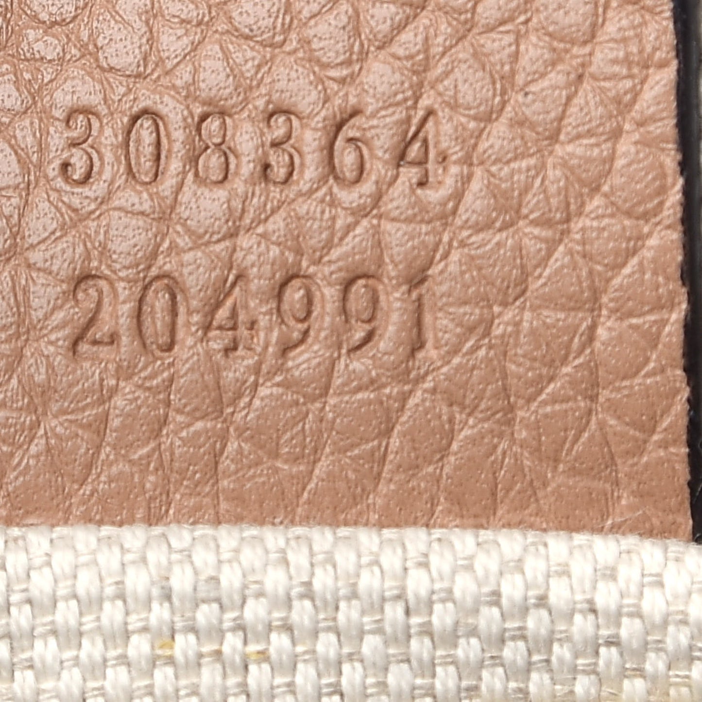 Pebbled Calfskin Small Soho Disco Bag Camelia