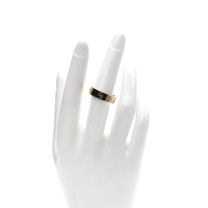 Cartier 18K Yellow Gold 5.5mm LOVE Ring 56 7.5 2 of 4