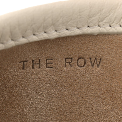 The Row Grained Calfskin Medium N/S Park Tote Ivory 6 of 10