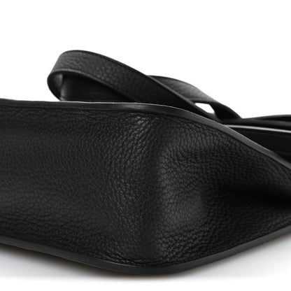 Hermes Taurillon Clemence Halzan 31 Black Black 10 of 11