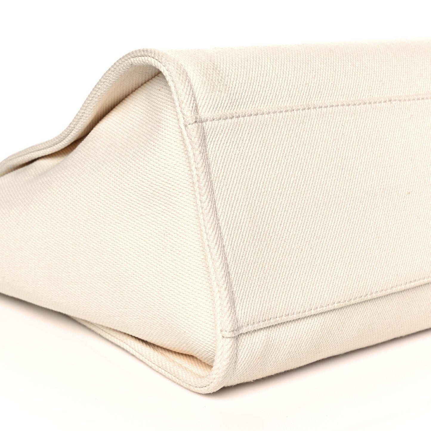 Canvas Pearl Medium Deauville Tote Ecru Beige