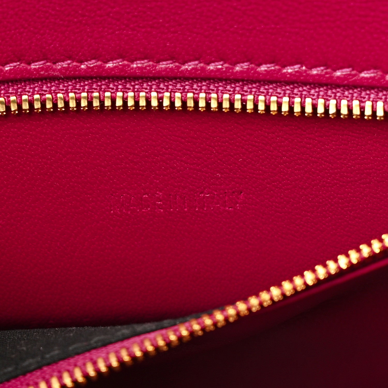 Balenciaga Shiny Calfskin Crocodile Embossed Small Hourglass Top Handle Bag Raspberry 6 of 10