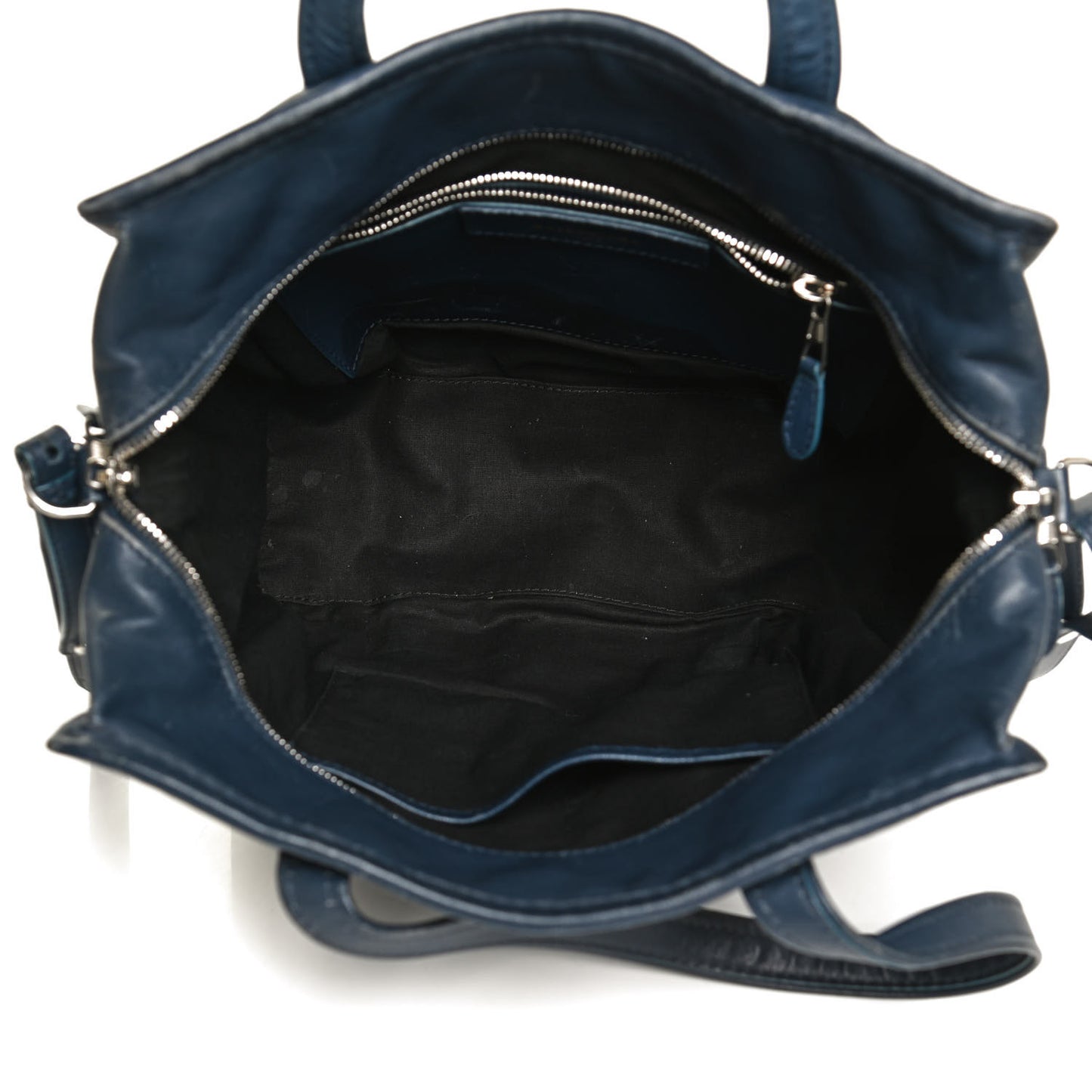 Agneau Small Bazar Shopper Tote Blue
