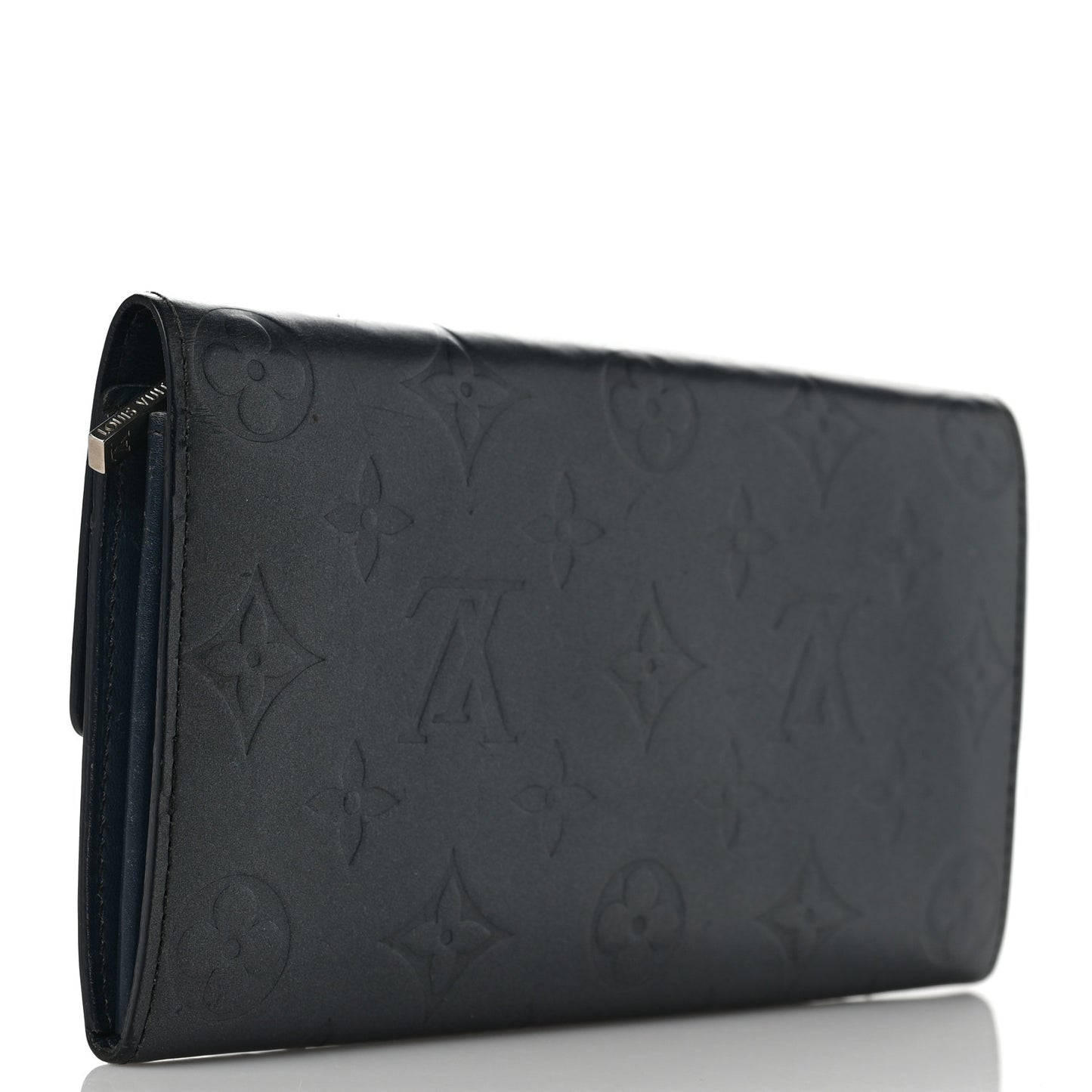 Mat Monogram Sarah Wallet Blue