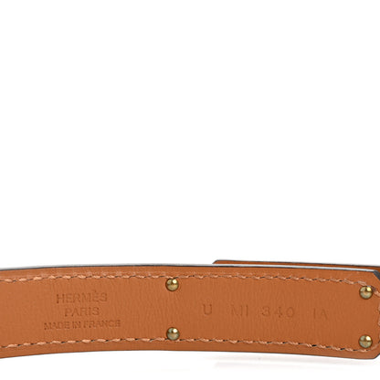 Hermes Epsom Kelly Belt Etoupe 3 of 4
