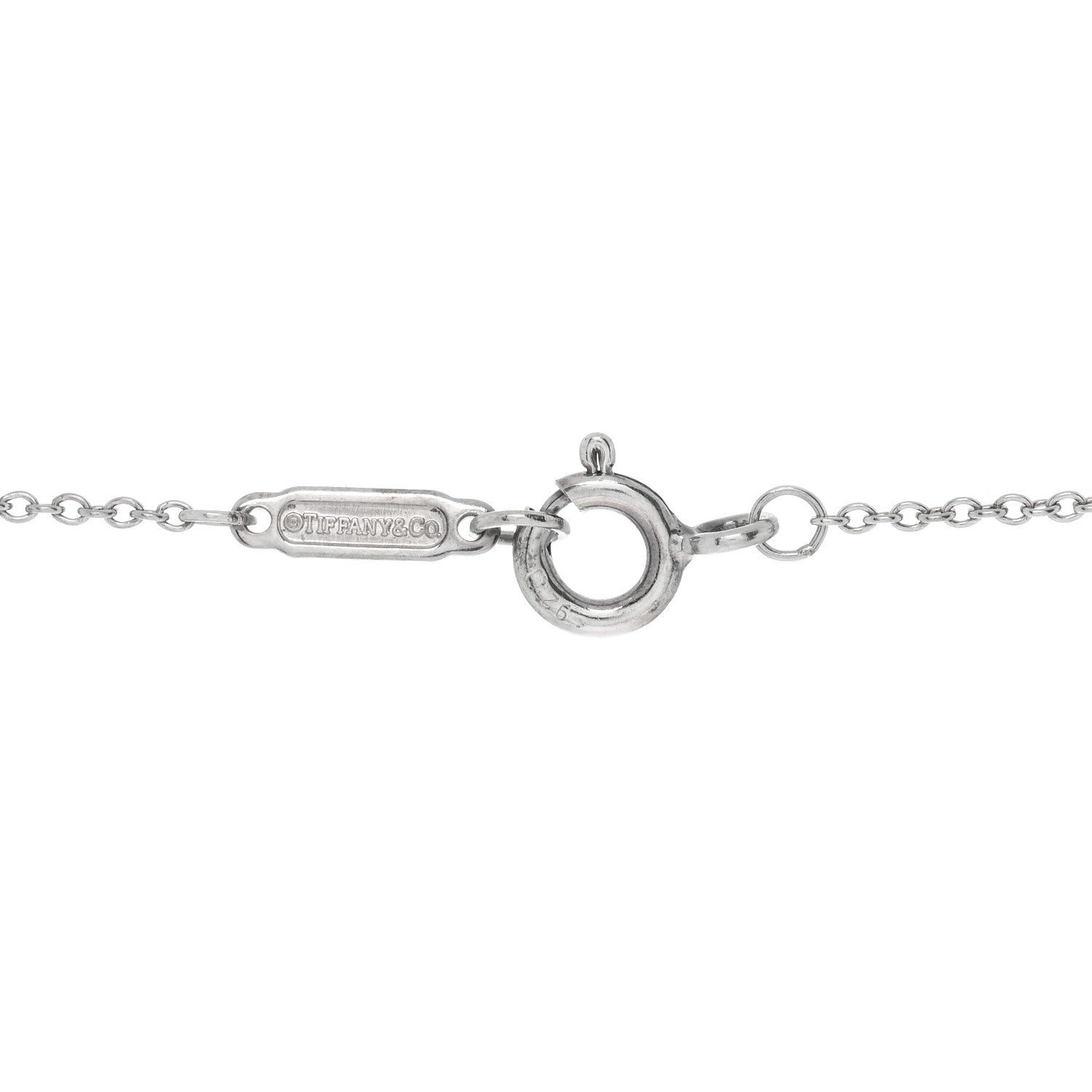 Tiffany Sterling Silver Small Return to Tiffany Heart Pendant Necklace 4 of 5