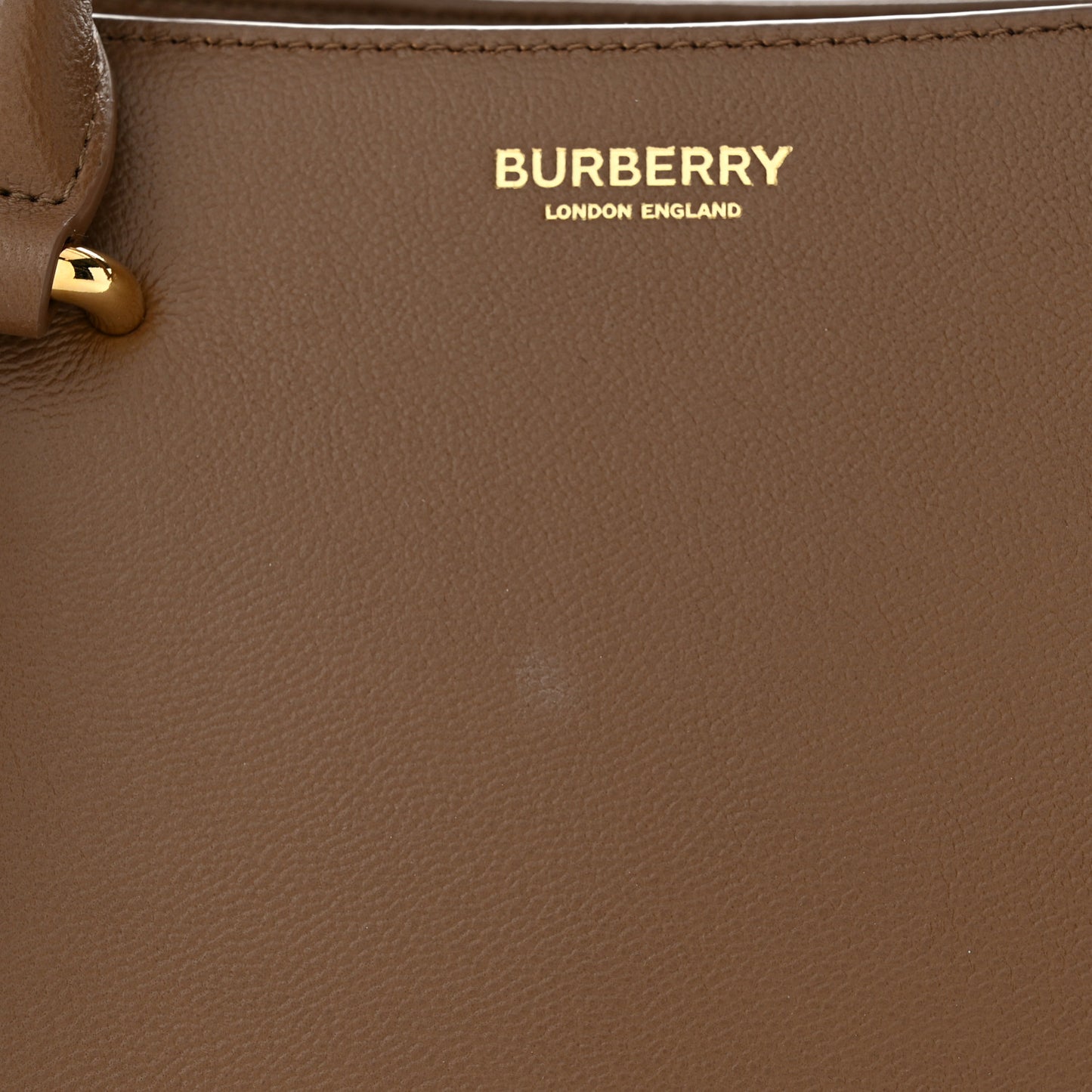 Calfskin Mega Check Mini Banwell Tote Earth