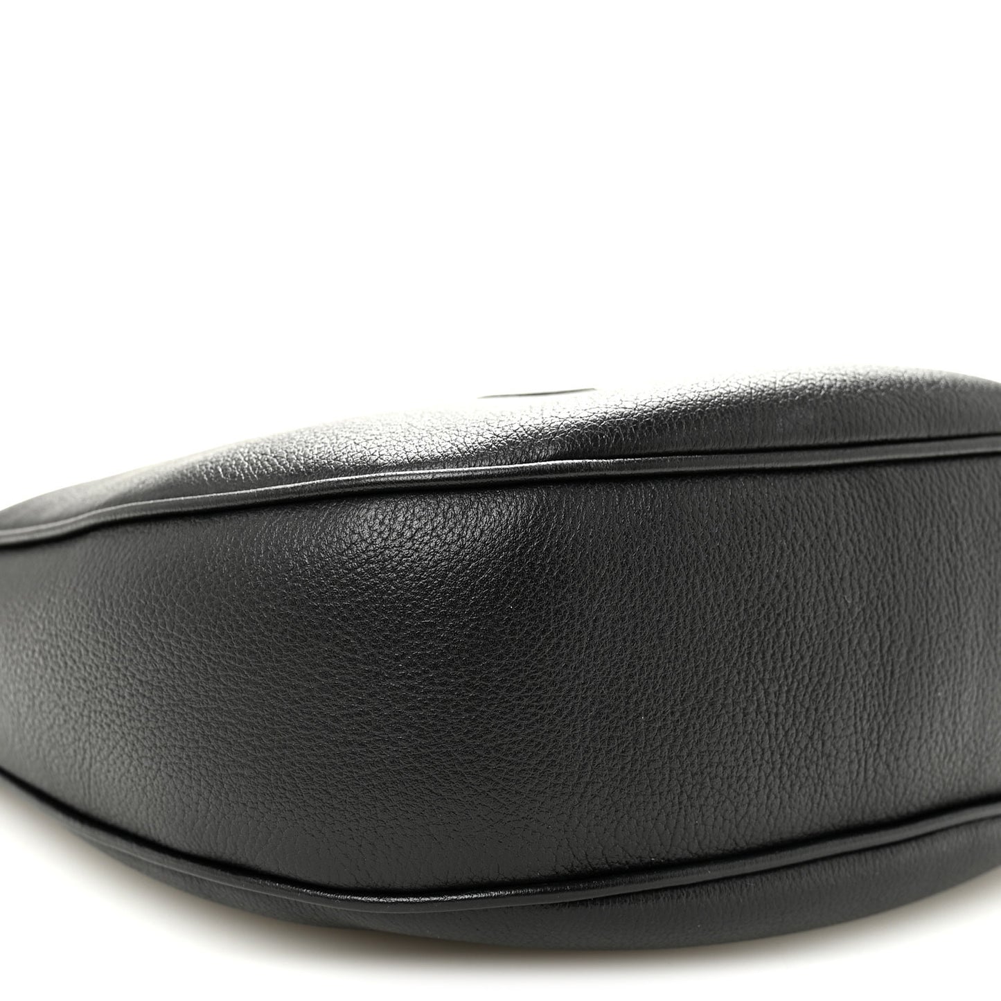Supple Calfskin Cuir Triomphe Small Heloise Shoulder Bag Black
