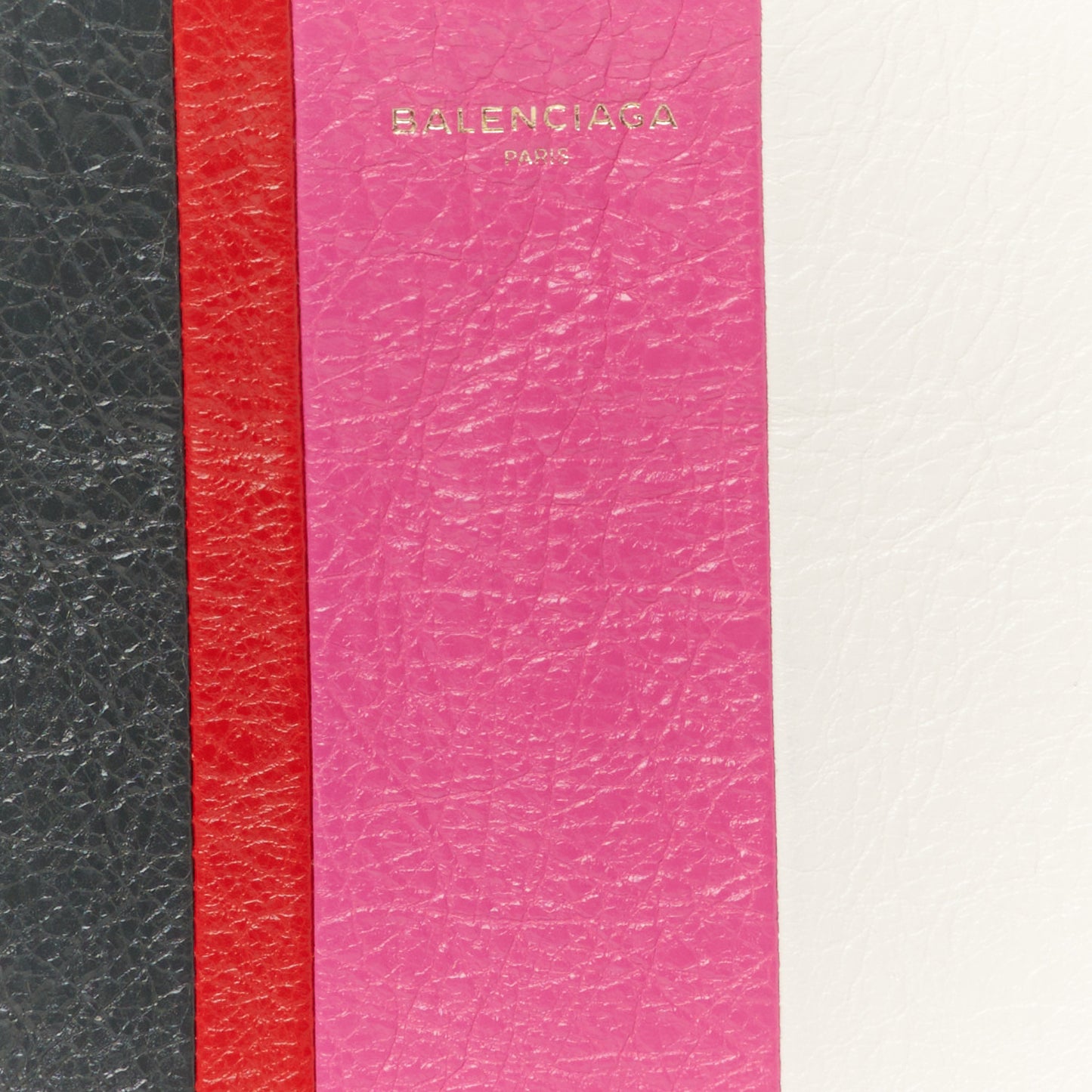 Agneau Arena Multicolore Bazar Pouch Rose Gris White Black Rouge