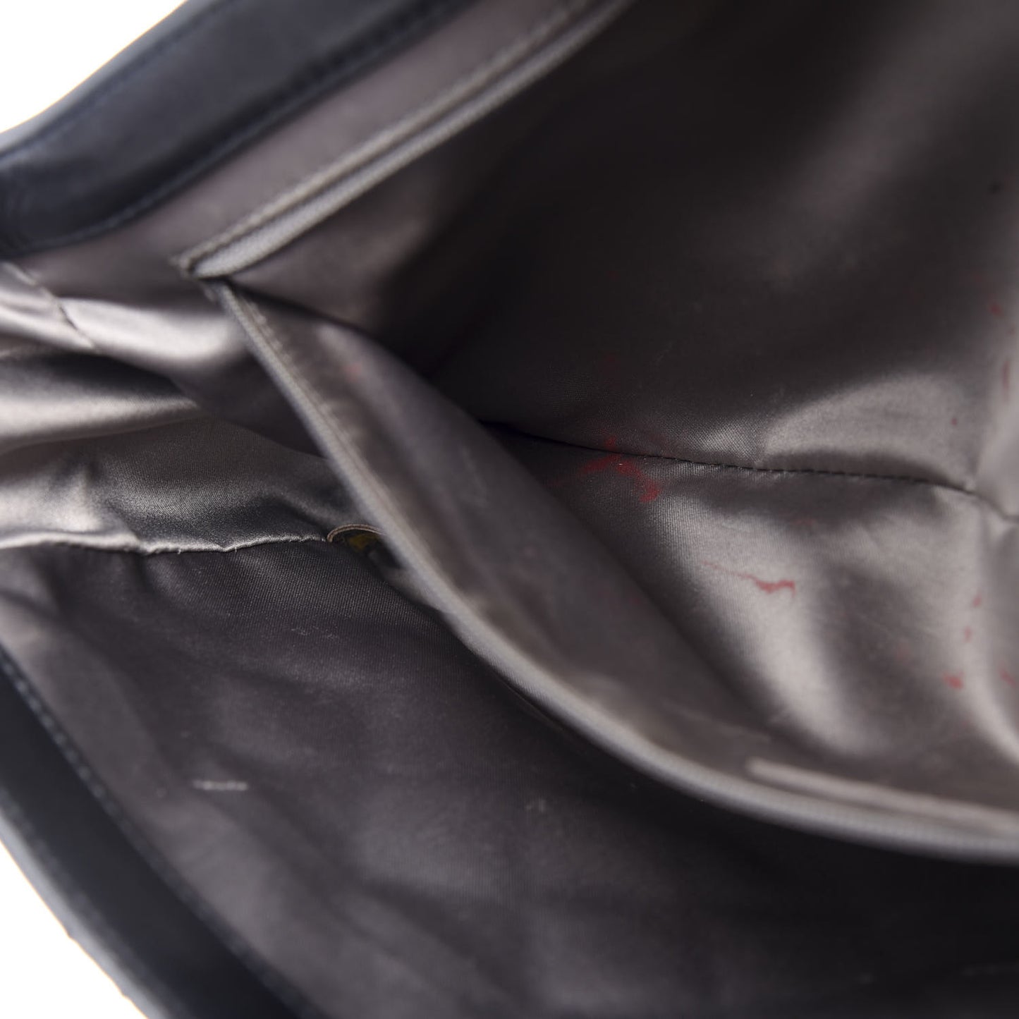 Lambskin Quilted Maxi Coco Rain Flap Black