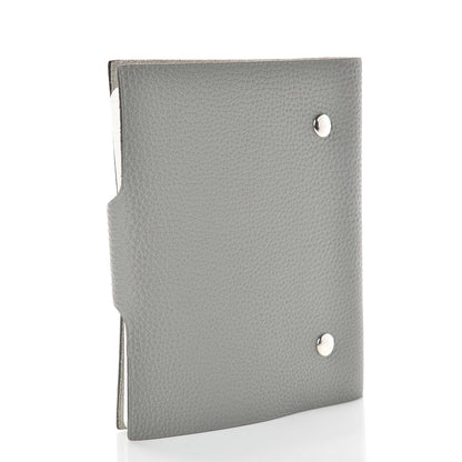 Hermes Togo Ulysse PM Agenda Cover Gris Mouette 3 of 8