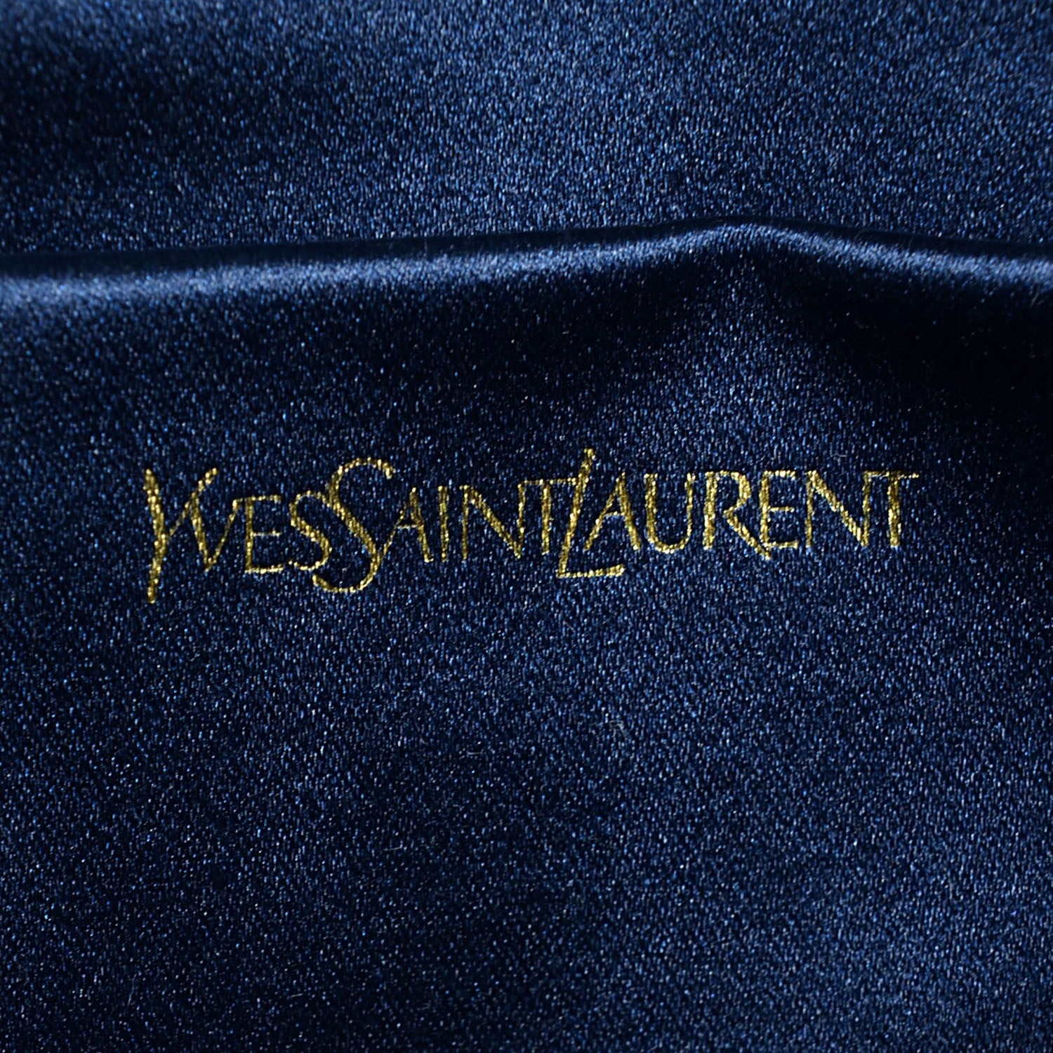 Saint Laurent Textured Patent Belle De Jour Large Clutch Light Blue 6 of 7