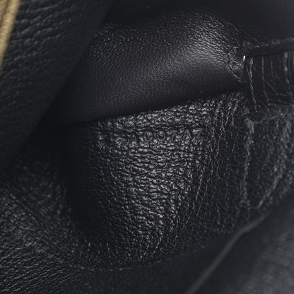 Hermes Ostrich Kelly Wallet To Go Black 7 of 10