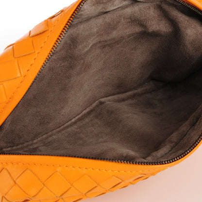 Bottega Veneta Nappa Intrecciato Mini Chain Messenger Sapphire 5 of 9