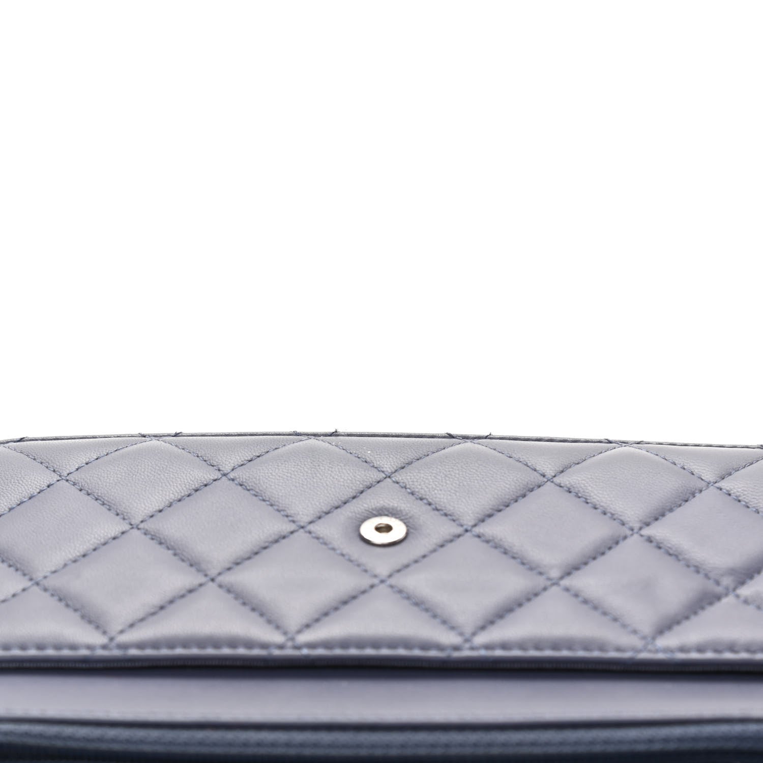 Chanel Lambskin Quilted Wallet On Chain WOC Lavender 14 of 15
